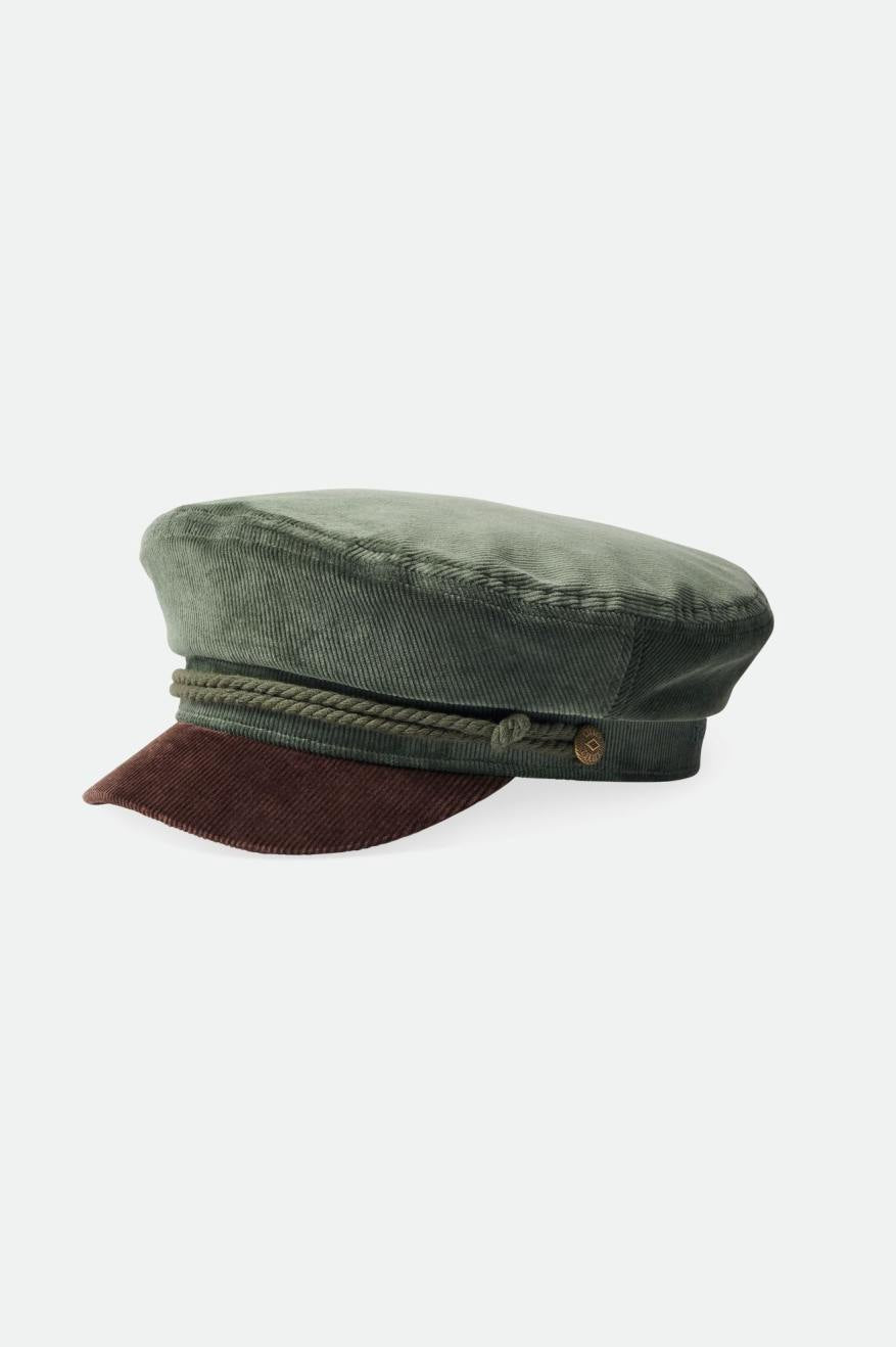 
       Brixton Fiddler Cap - Dark Forest/Brown
     