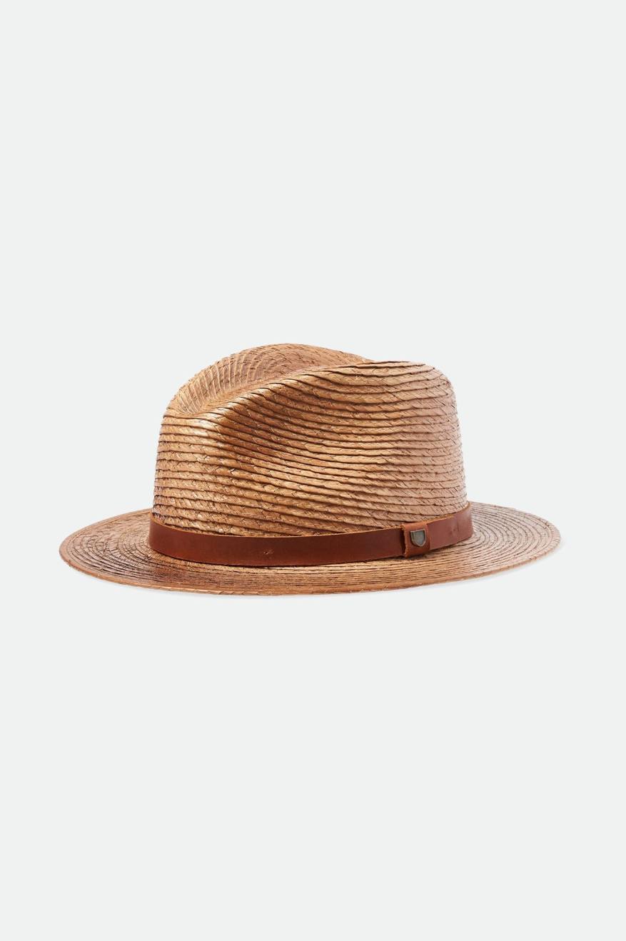 
       Brixton Messer Straw Fedora - Toffee
     