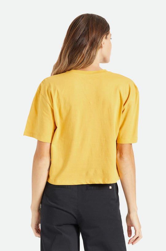 
       Brixton Lovers S/S Skimmer Tee - Bright Gold
     