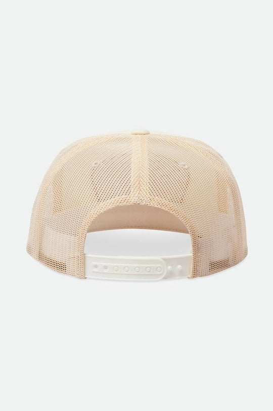 
       Brixton Peace Shield MP Trucker Hat - Off White/Off White
     