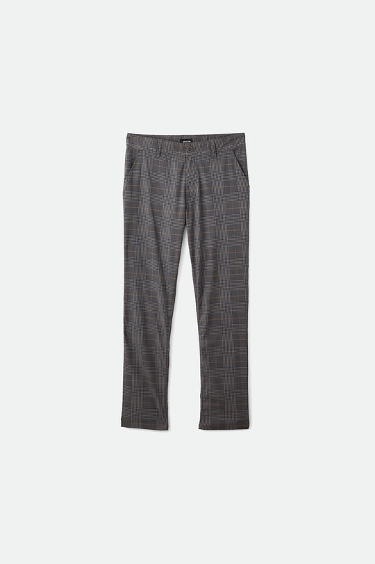 
       Men&#39;s Choice Chino Pant - Grey/Black Plaid - Front Side
     