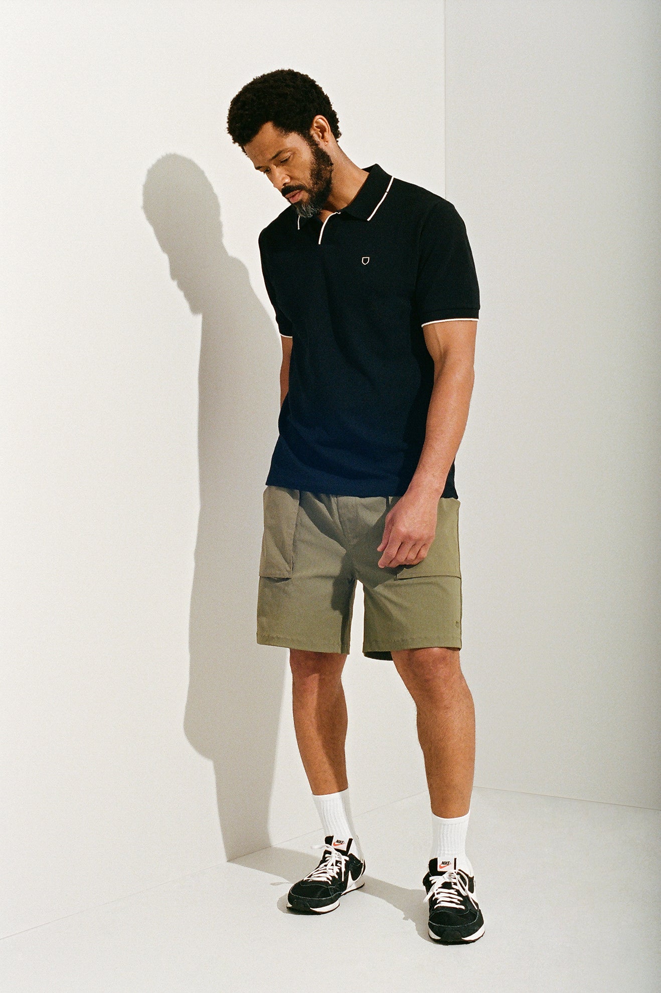 
       Brixton Jupiter Service Utility Short - Military Olive/Mermaid
     