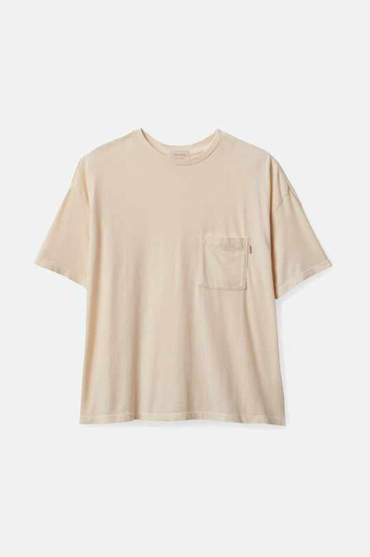 
       Brixton Carefree Oversized Boyfriend Pocket Tee - Whitecap
     