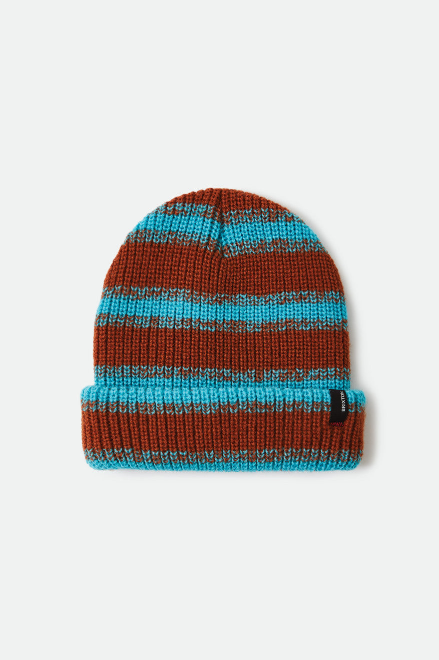 
       Brixton Polar Chunky Beanie - Caramel/Teal
     