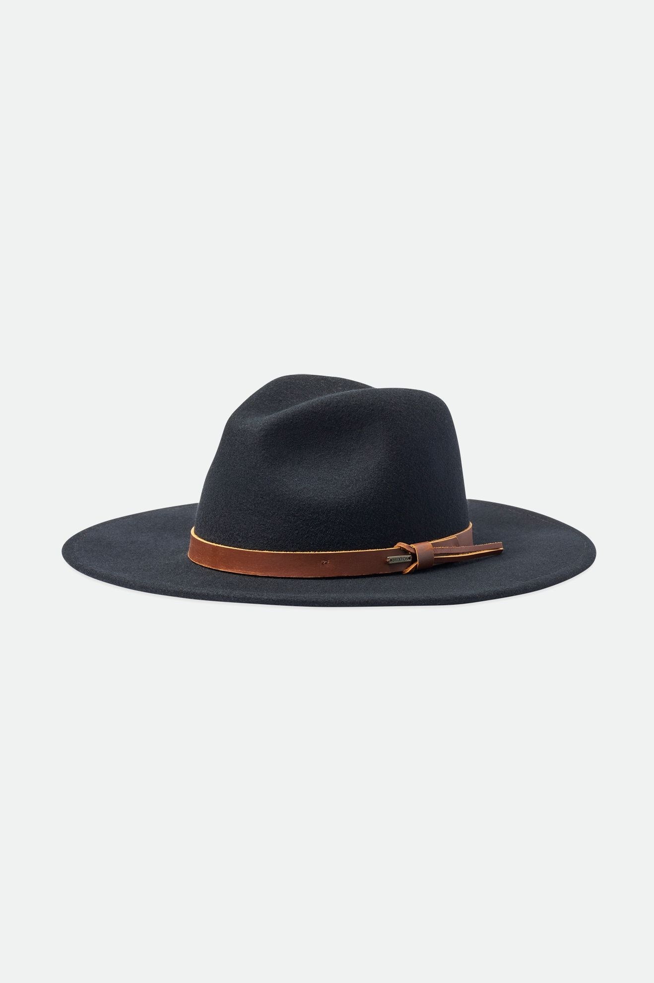 
       Brixton Field Proper Hat - Black
     