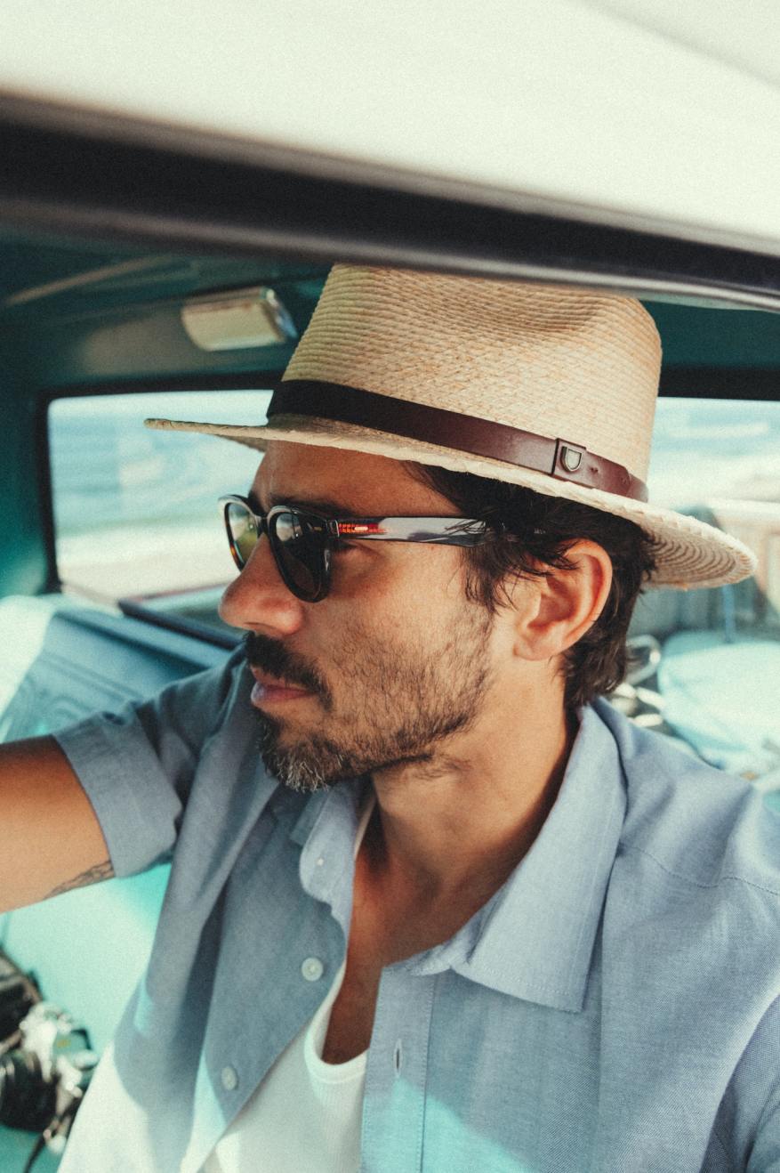 
       Brixton Messer Straw Fedora - Natural
     