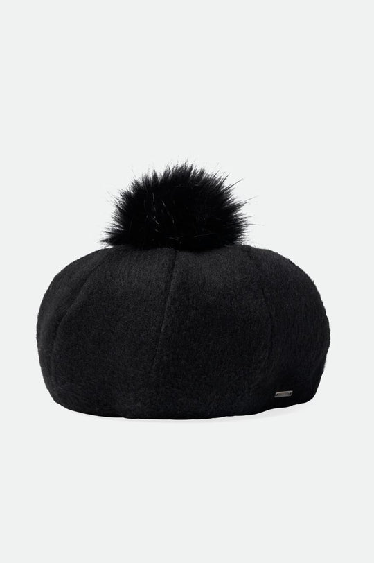 
       Brixton Natalie Oversized Pom Beret - Black
     