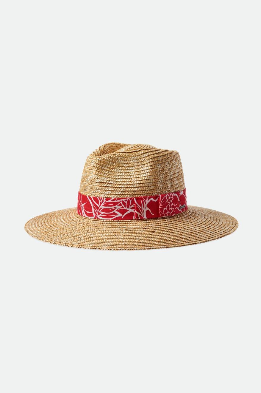 
       Brixton Joanna Hat - Honey/Aloha Red
     