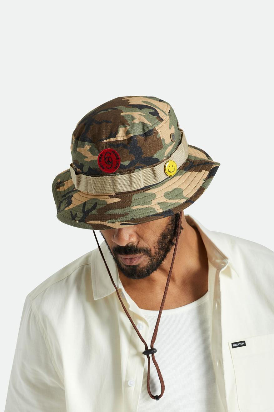 
       Brixton Love Packable Bucket Hat - Camo Surplus
     