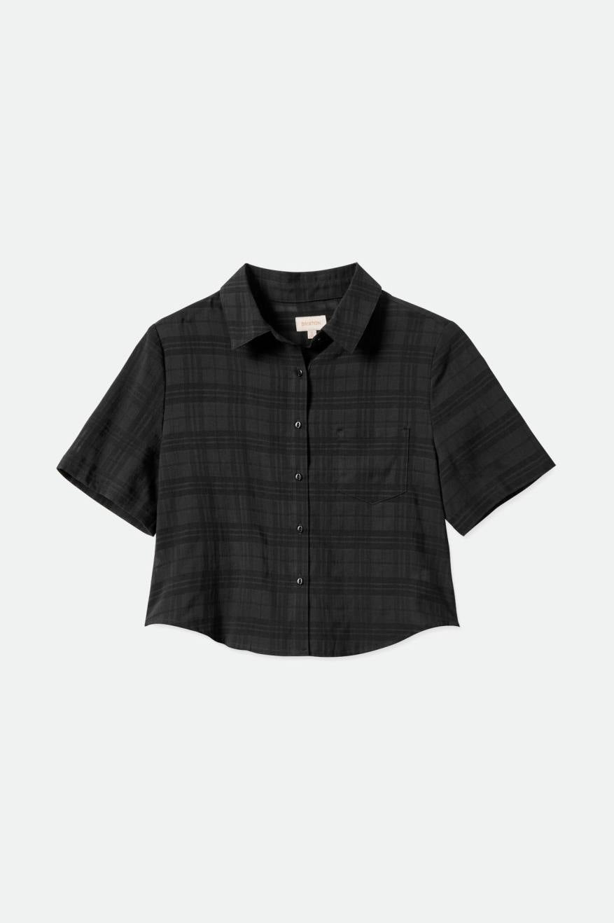 
       Brixton Leon Boxy S/S Woven - Black
     