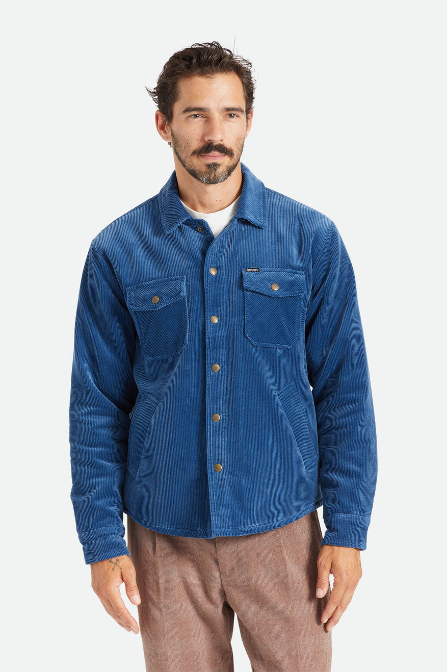 
       Brixton Durham Sherpa Lined Jacket - Joe Blue
     