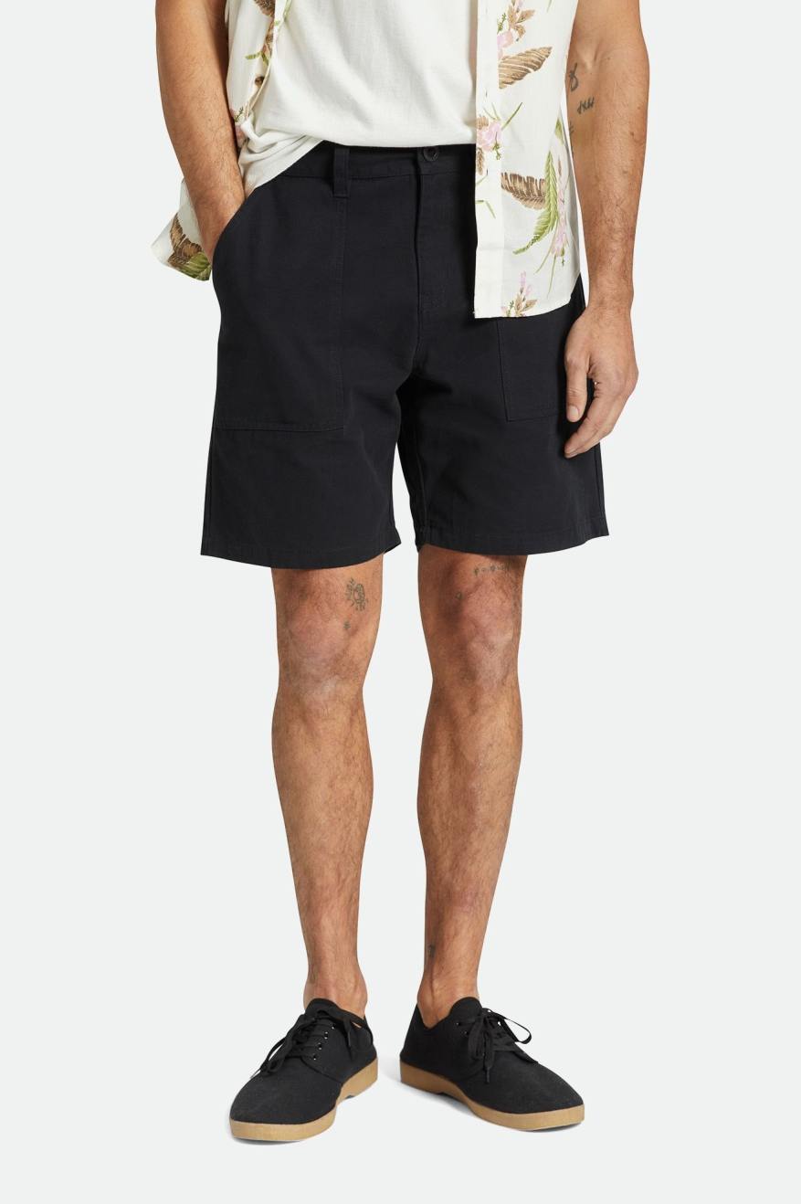 
       Brixton Surplus Short - Washed Black
     