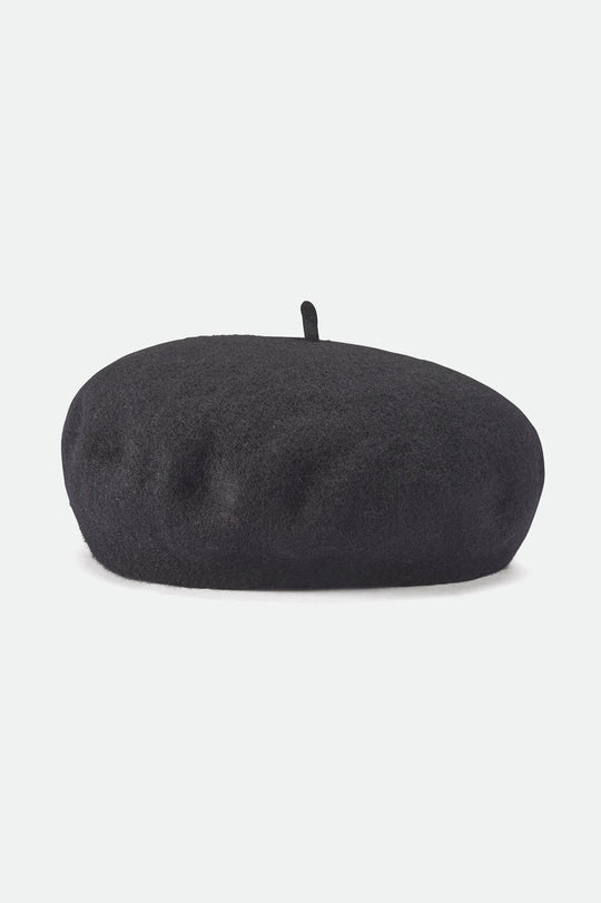 
       Women&#39;s Audrey Beret - Black - Front Side
     