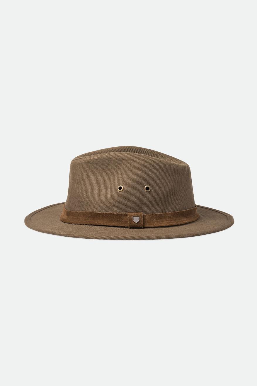 
       Brixton Messer Adventure Fedora - Desert Palm
     