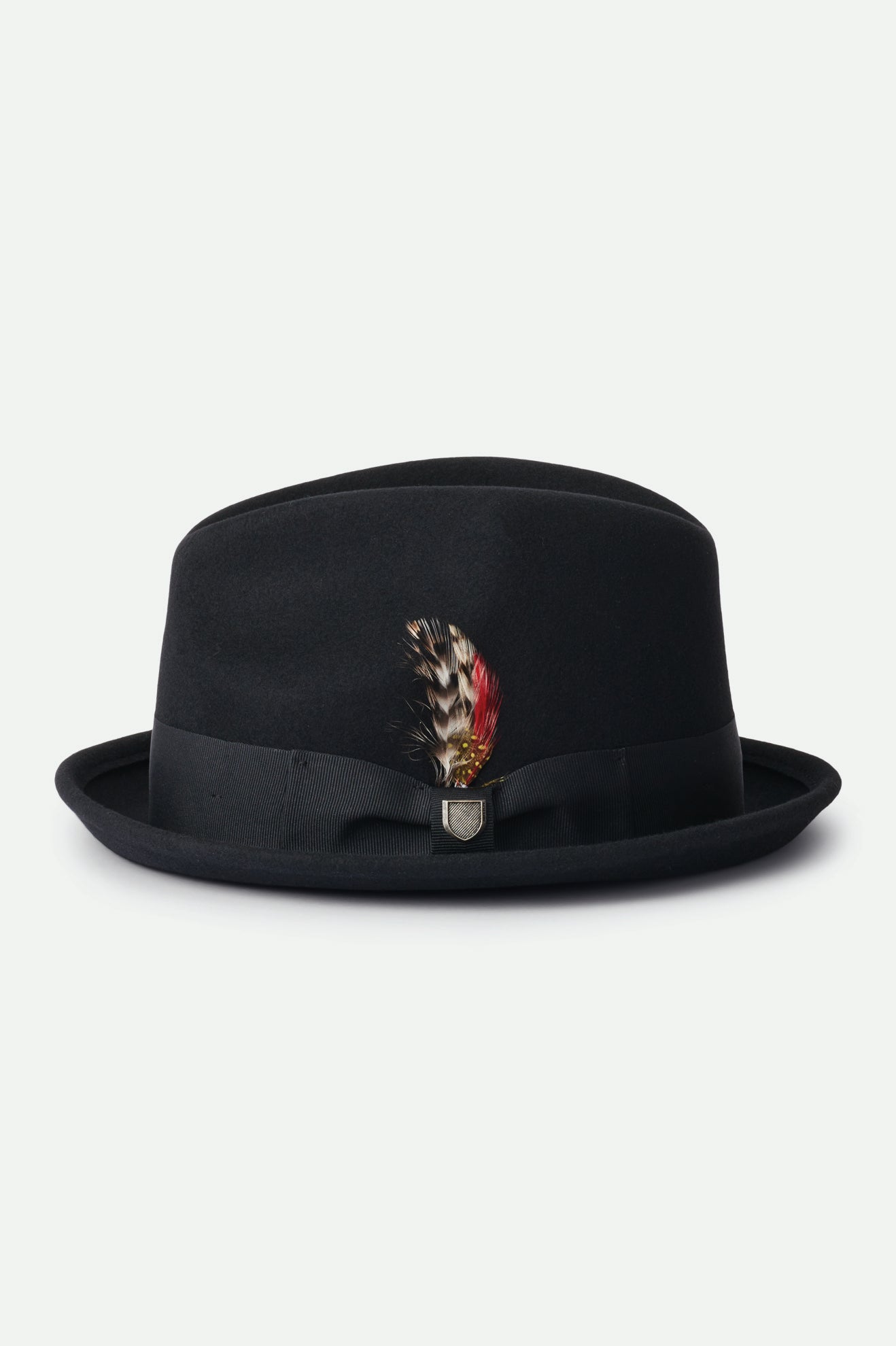 
       Unisex Gain Fedora - Black - Back Side
     