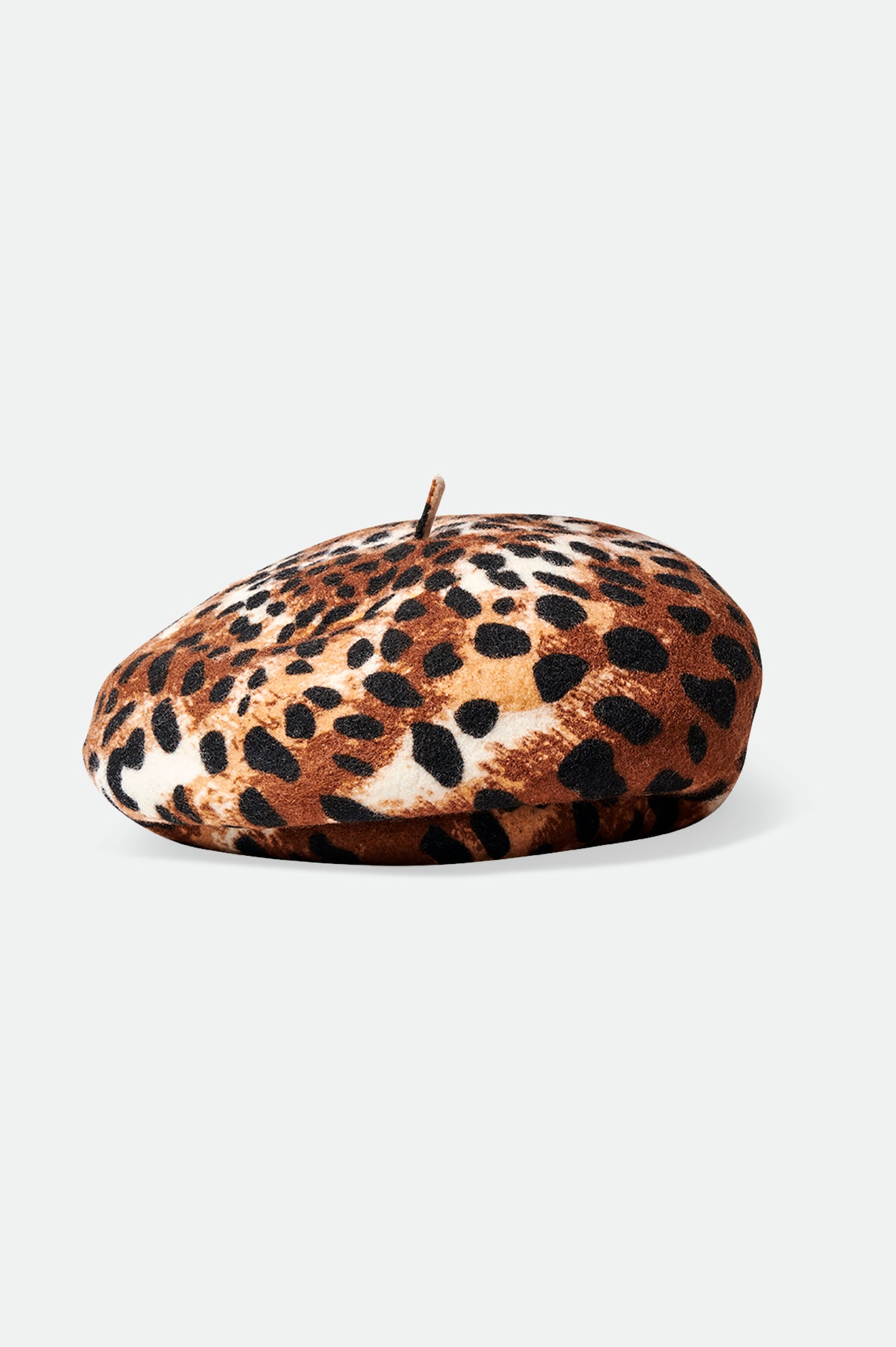 
       Women&#39;s Audrey Beret - Leopard - Front Side
     