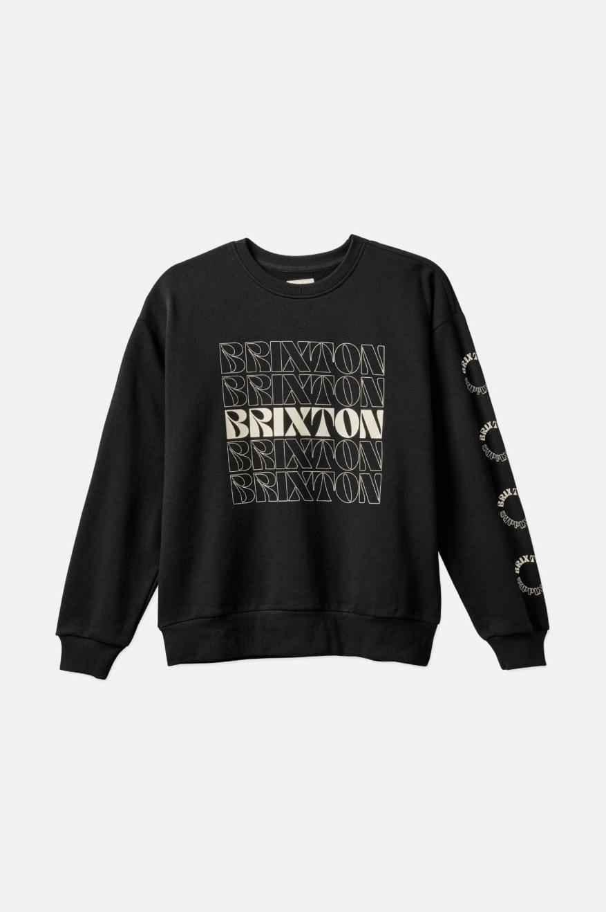 
       Brixton Retro Femme Crew - Black
     