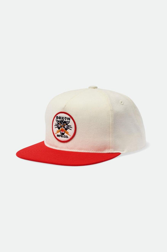 
       Brixton Sparks MP Snapback - Off White/Aloha Red
     