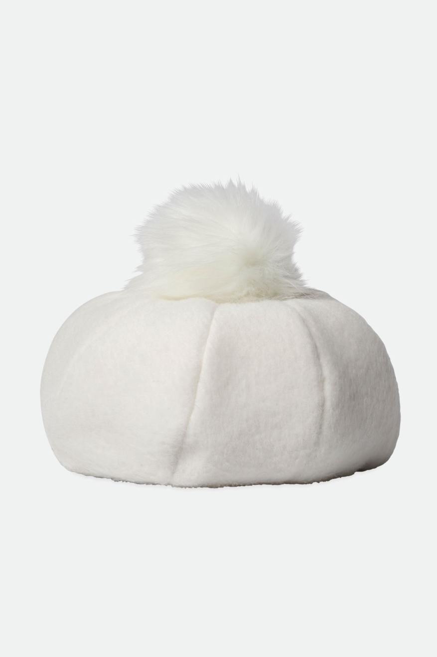 
       Brixton Natalie Oversized Pom Beret - Off White
     