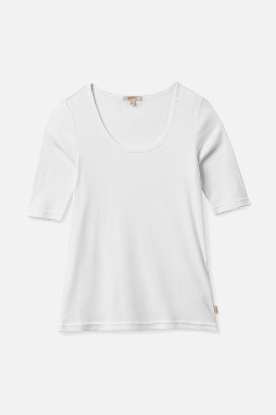 
       Brixton Tennessee Scoop Neck Tee - White
     