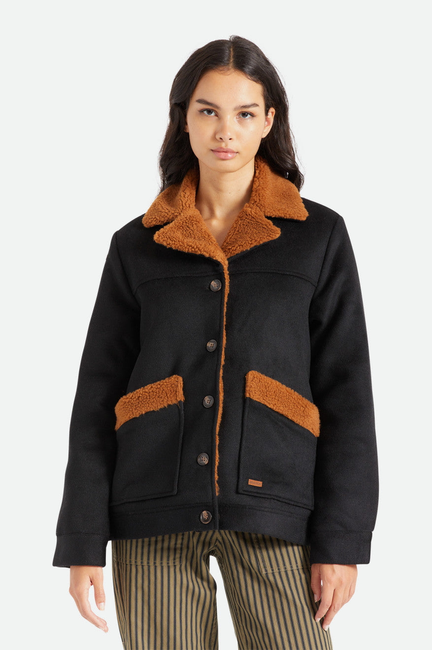 
       Brixton Nouvelle Coat - Black
     