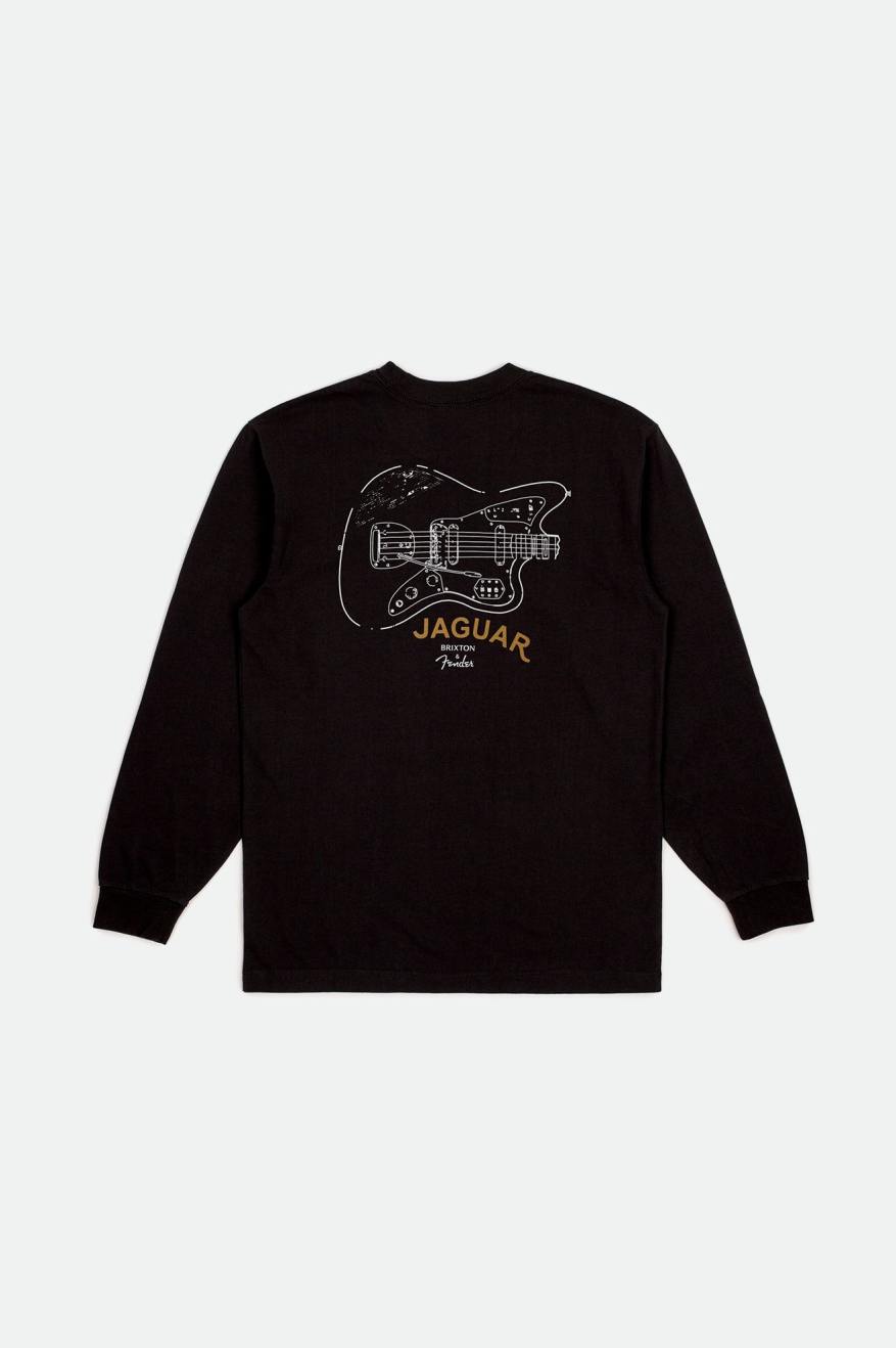 
       Brixton Fender Jaguar Contour L/S Standard Tee - Black
     