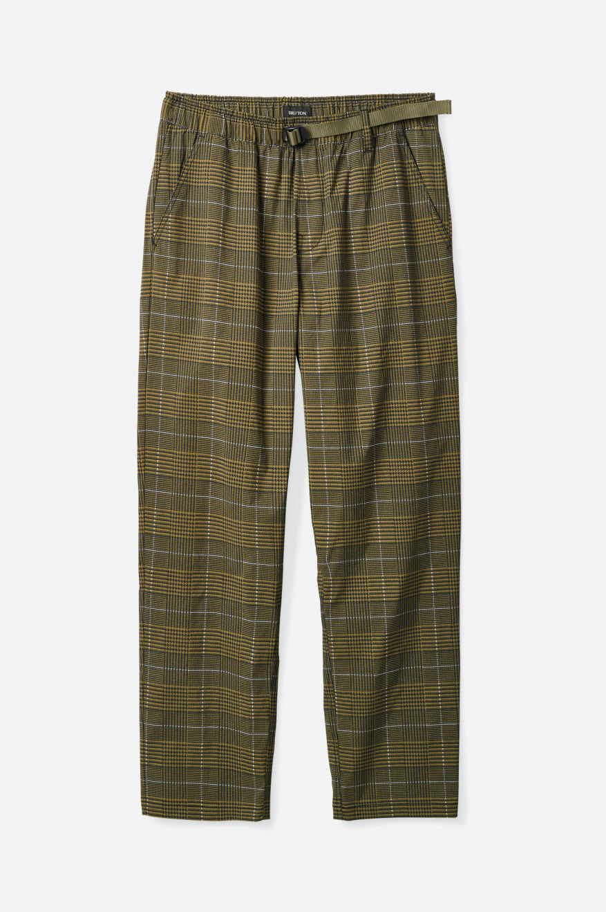 
       Brixton Steady Cinch Taper Utility Pant - Military Olive/Black
     