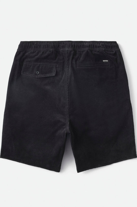 
       Brixton Madrid II Corduroy Short 8&quot; - Black Cord
     