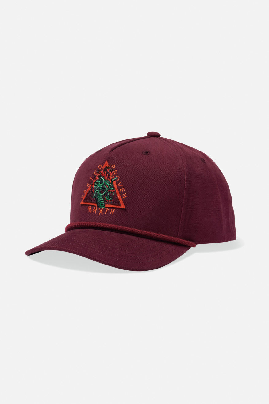 
       Brixton Puff NetPlus MP Snapback - Mahogany
     