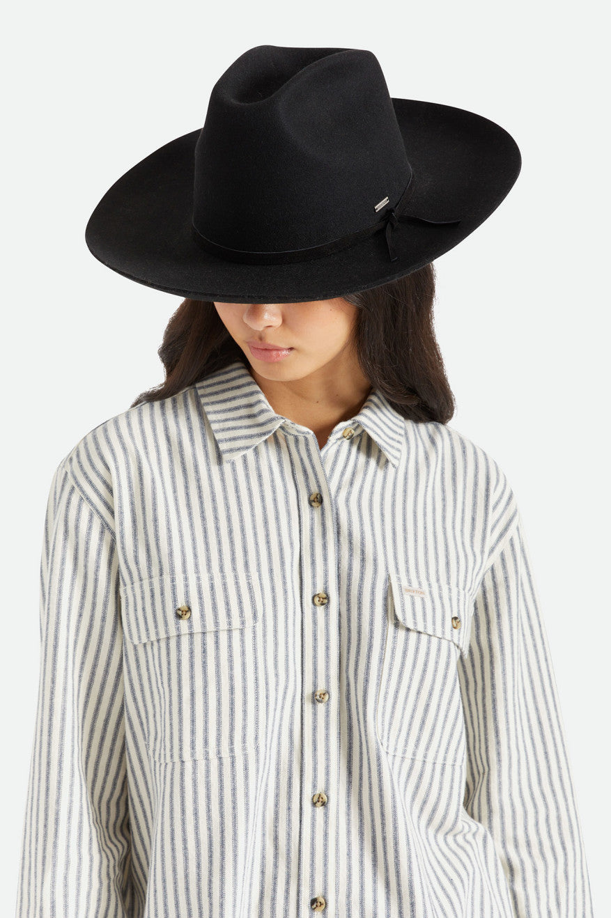 
       Brixton Sedona Reserve Cowboy Hat - Black
     