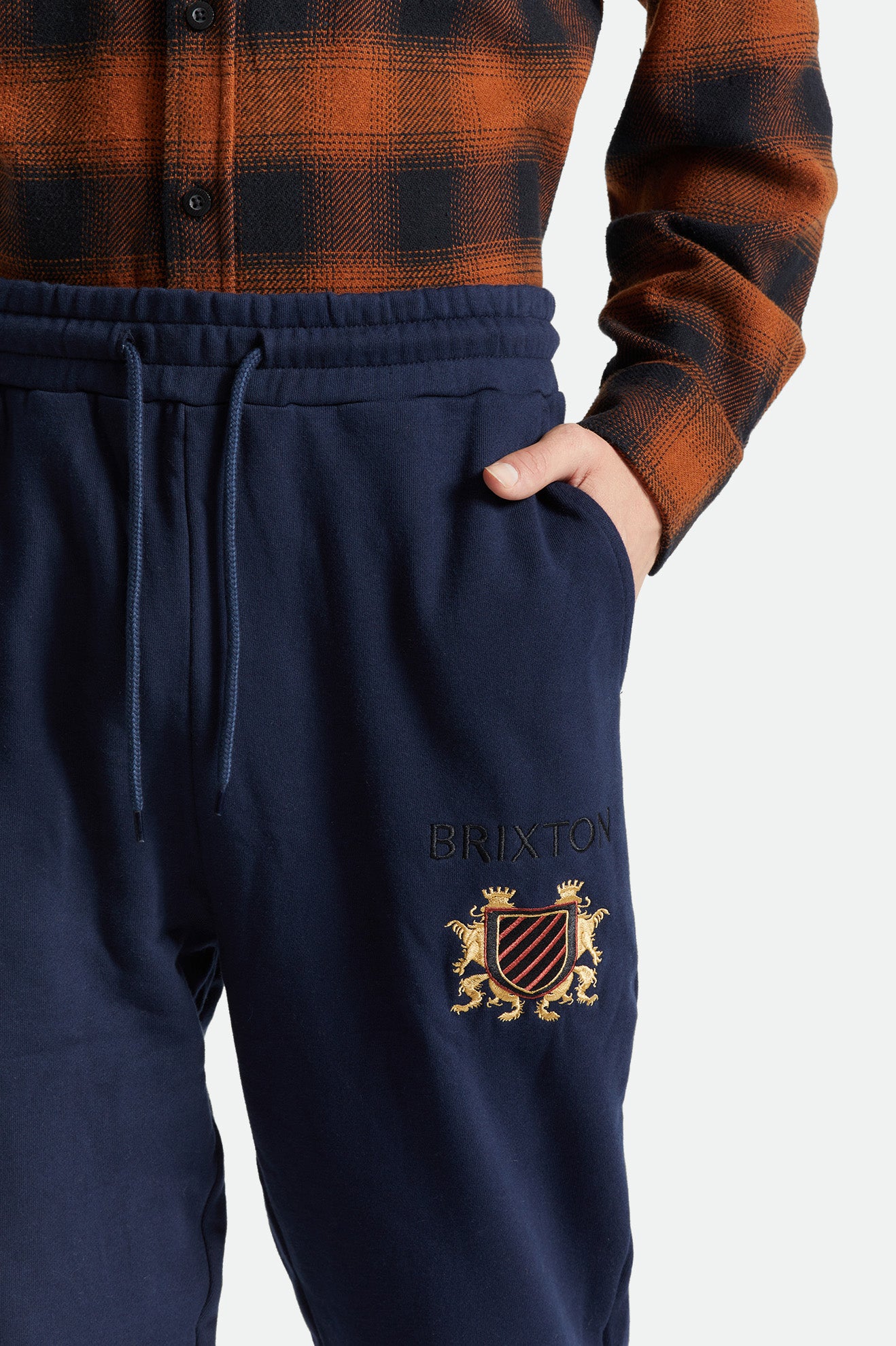 
       Brixton Lion Crest Jogger - Navy
     