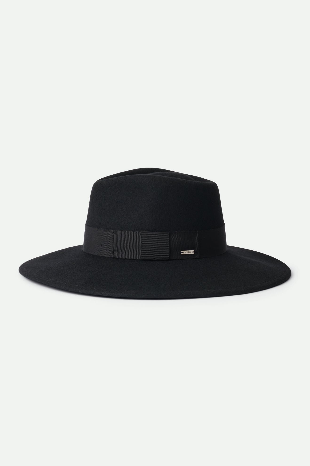 
       Women&#39;s Joanna Felt Hat - Black - Back Side
     