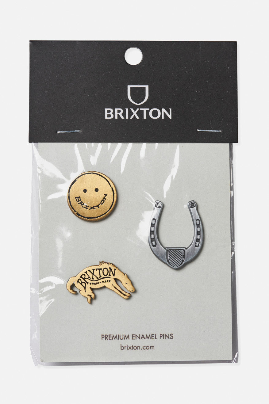 
       Brixton Horse Pin Set - Black
     