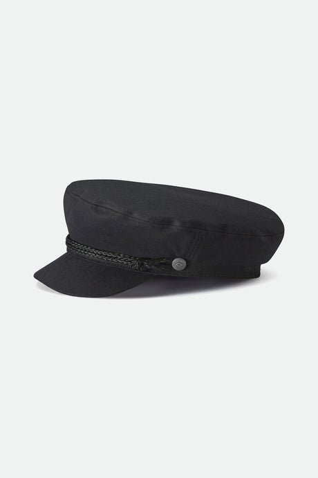 Wool Felt Greek Fisherman Cap Hat Black John Lennon Style