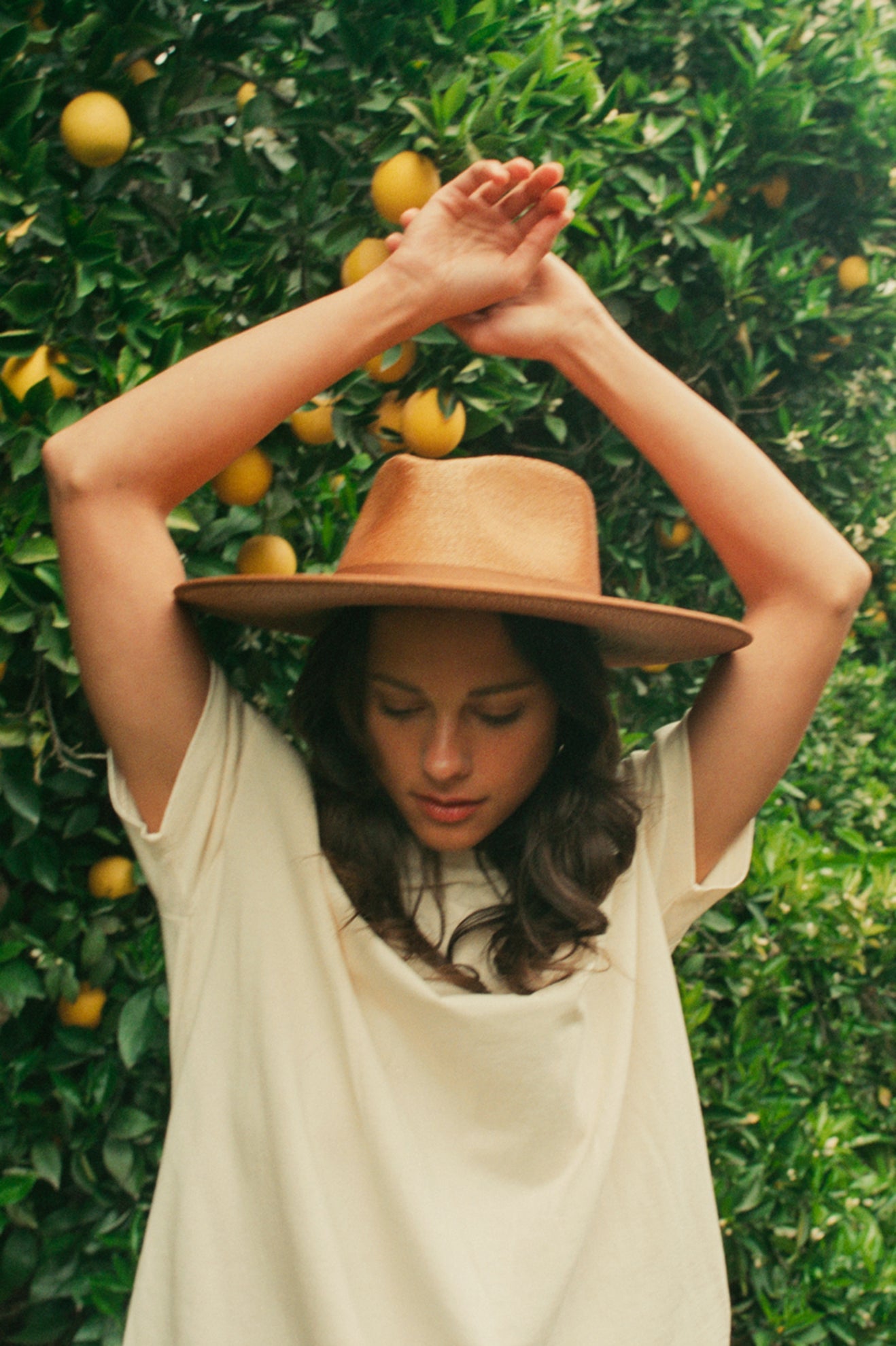 
       Brixton Jo Straw Rancher Hat - Rust
     