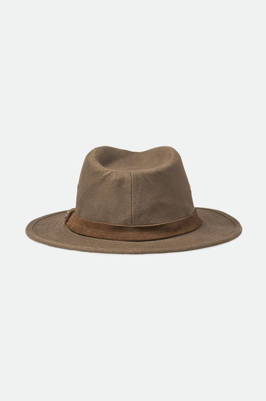 
       Brixton Messer Adventure Fedora - Desert Palm
     