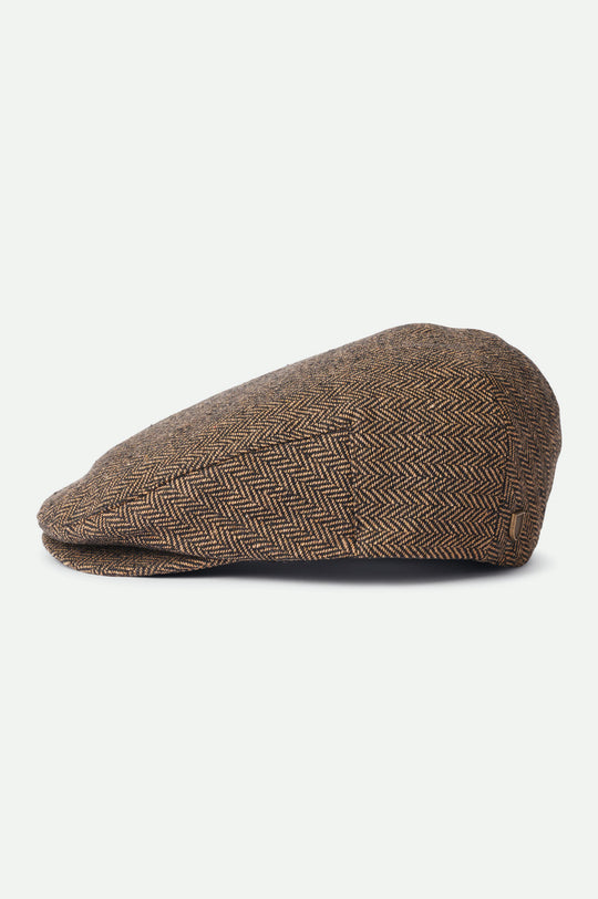 
       Brixton Hooligan Flat Cap - Brown/Khaki
     