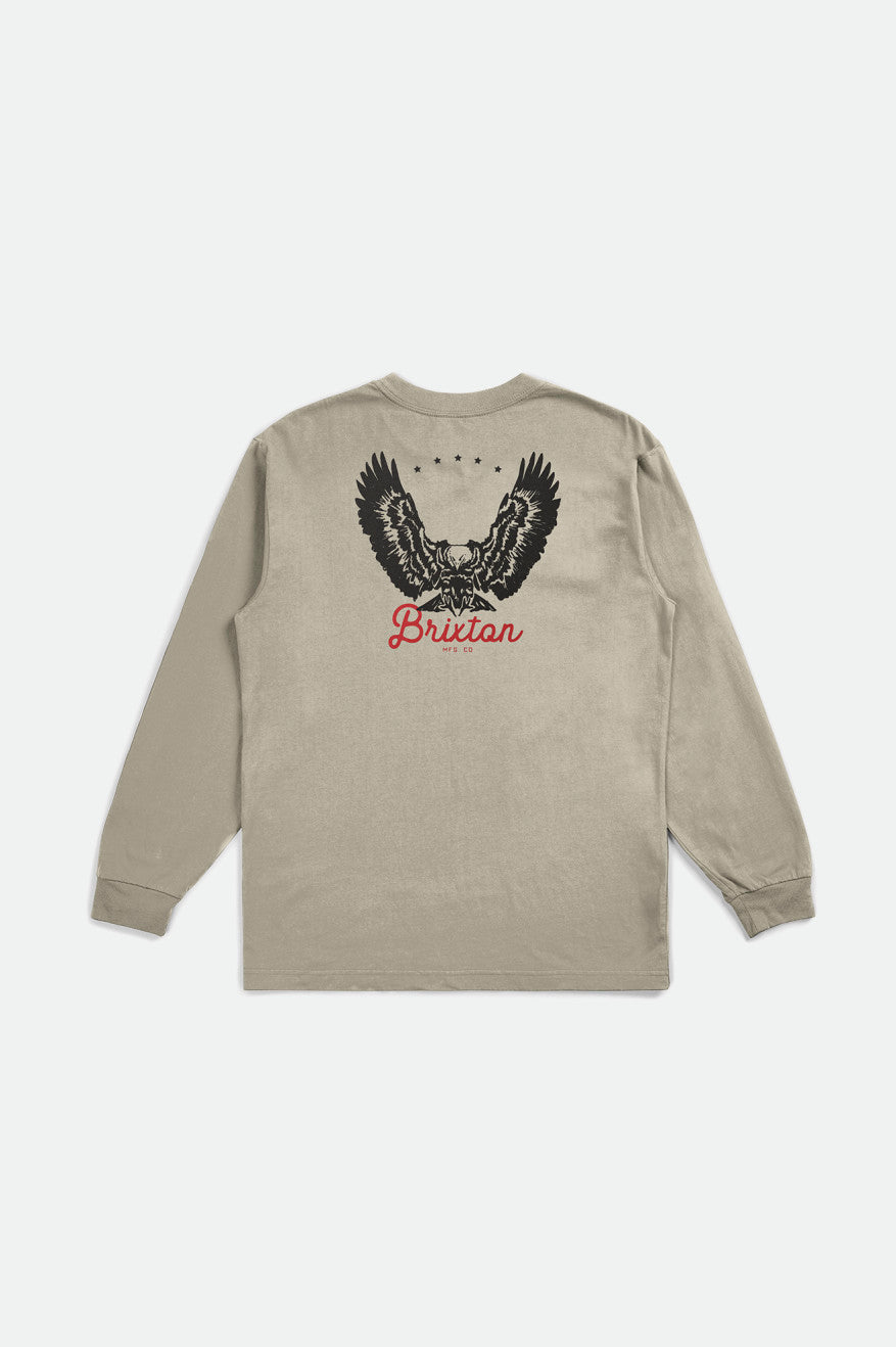 
       Brixton Talon L/S Standard Tee - Cream
     