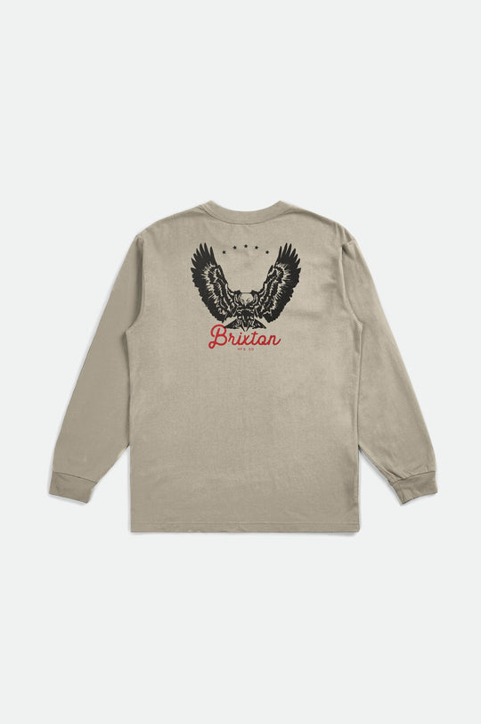 
       Brixton Talon L/S Standard Tee - Cream
     