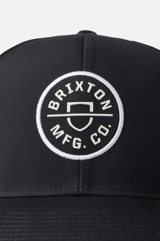 
       Unisex Crest Crossover MP Snapback - Black - Additional Laydown 1
     