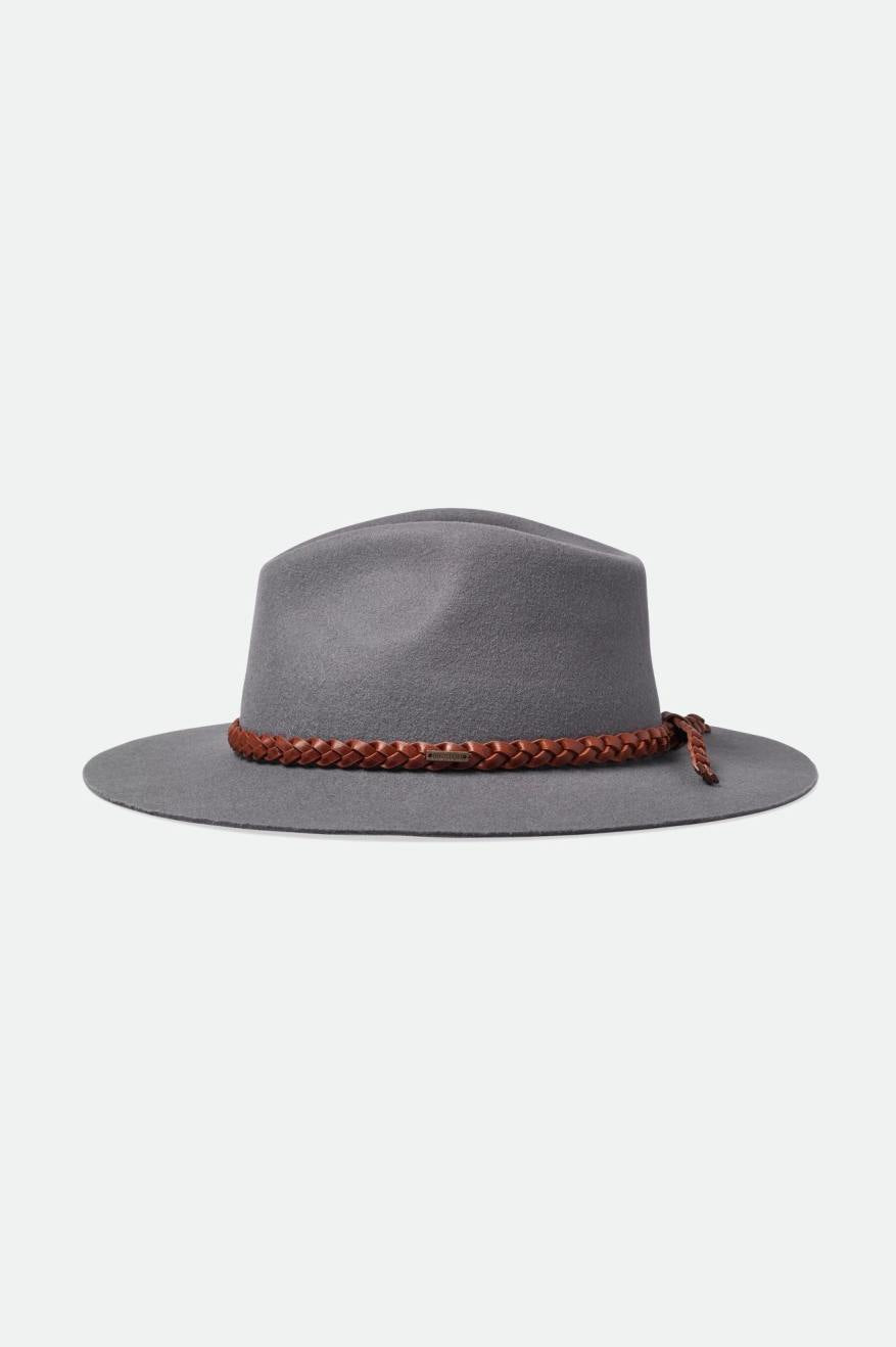 
       Brixton Messer Western Fedora - Grey
     