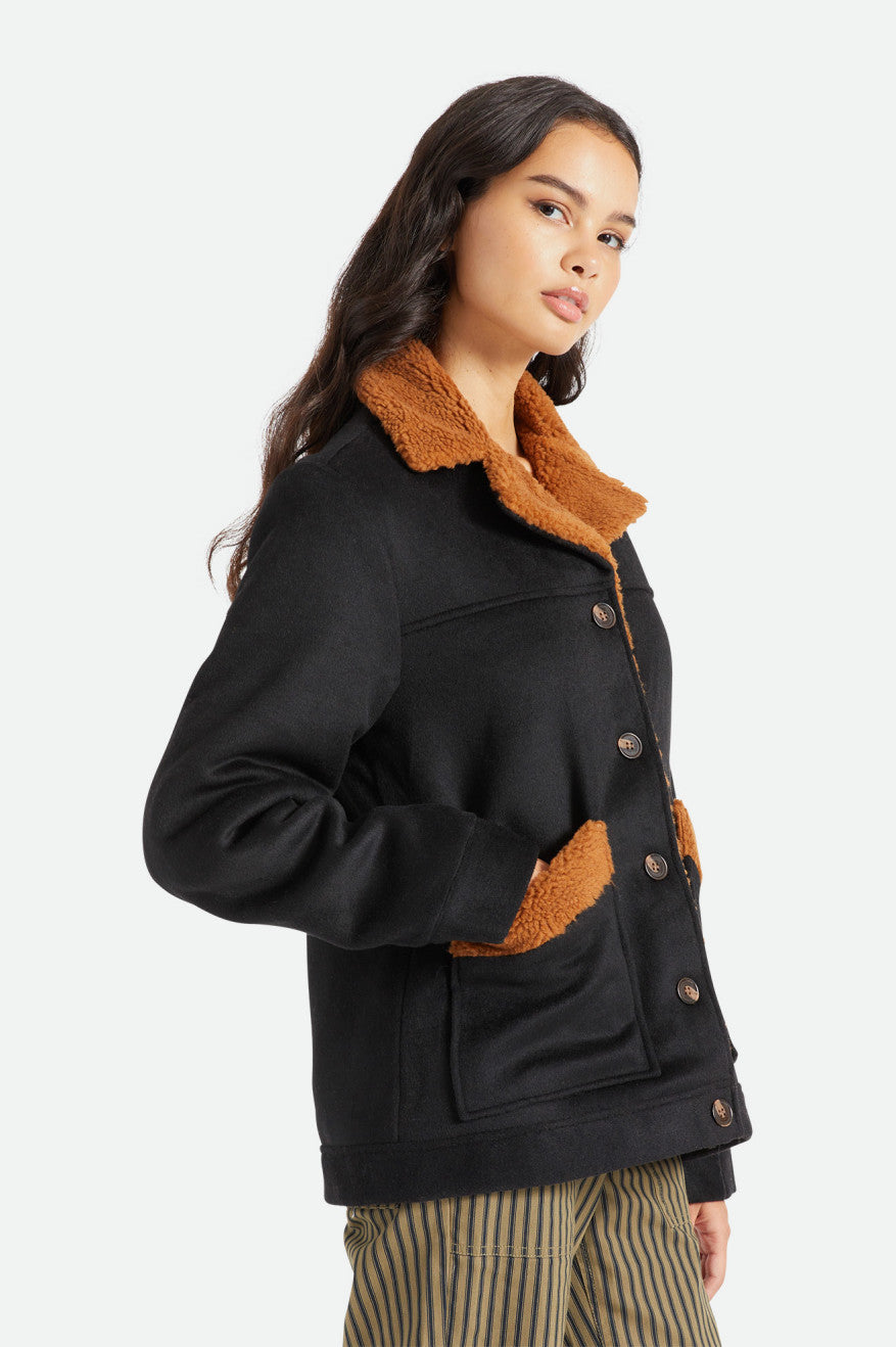 
       Brixton Nouvelle Coat - Black
     