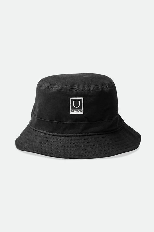 
       Unisex Beta Packable Bucket Hat - Black - Additional Laydown 1
     