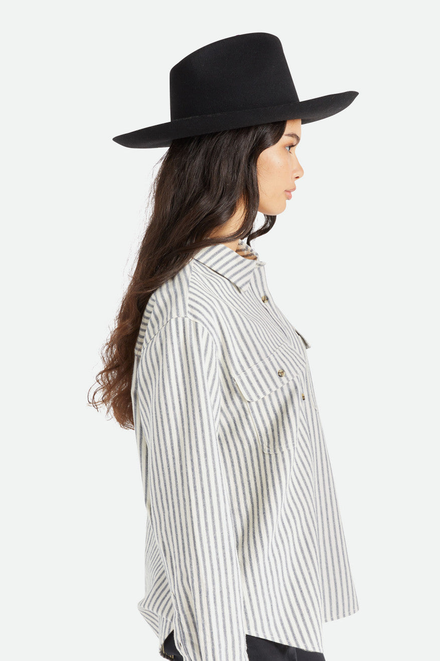 
       Brixton Sedona Reserve Cowboy Hat - Black
     