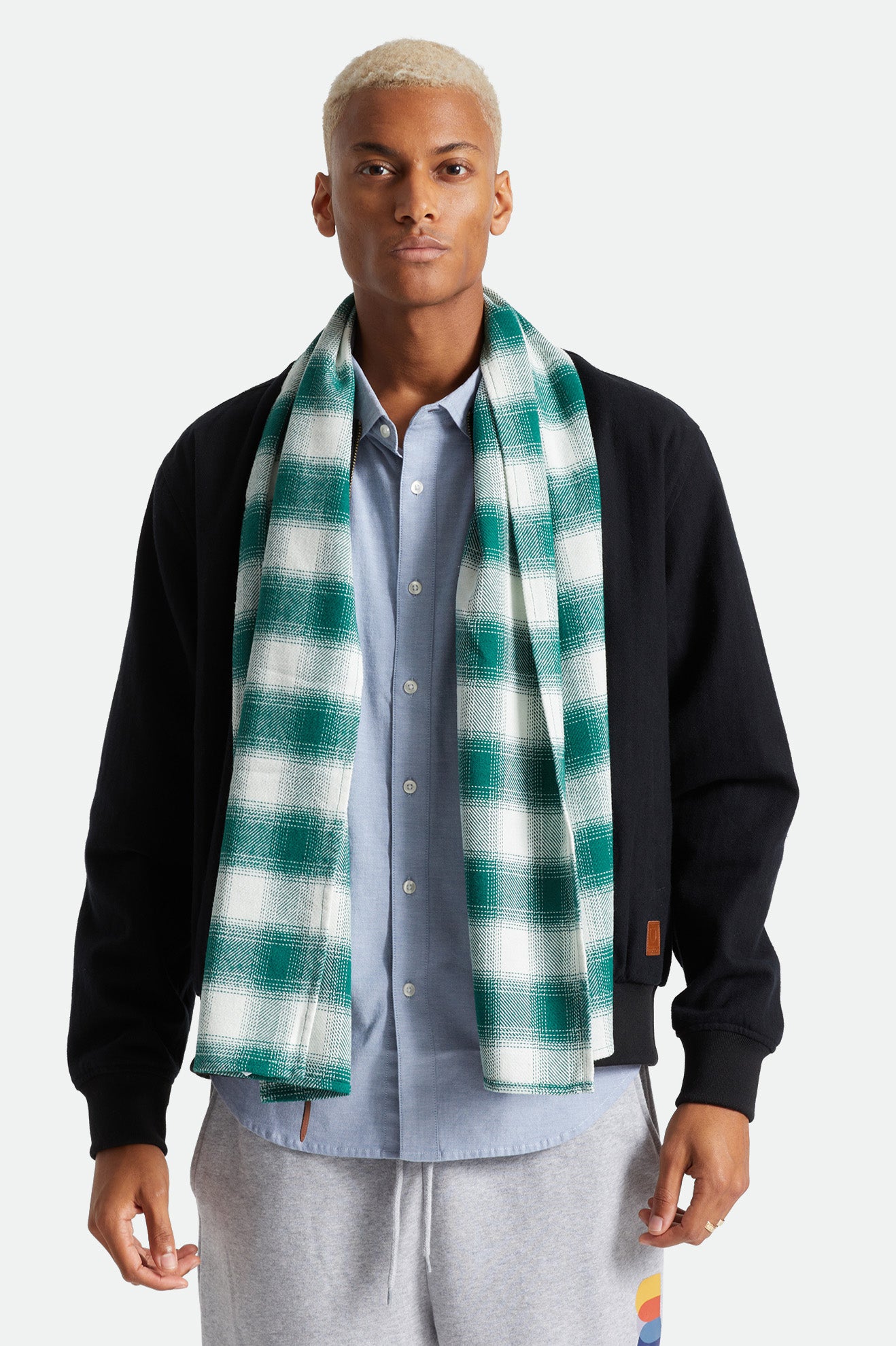 
       Brixton Bowery Scarf - Clover Green
     