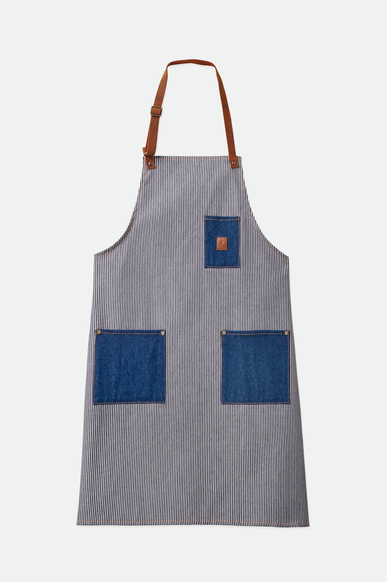 
       Brixton Done Proper Apron - Railroad Stripe/Denim
     