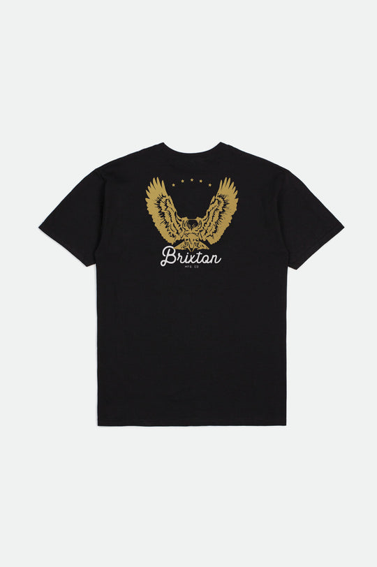 
       Brixton Talon S/S Standard Tee - Black/Gold
     