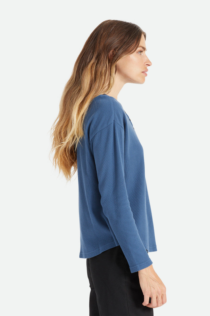 
       Brixton Monty L/S Henley - Joe Blue
     