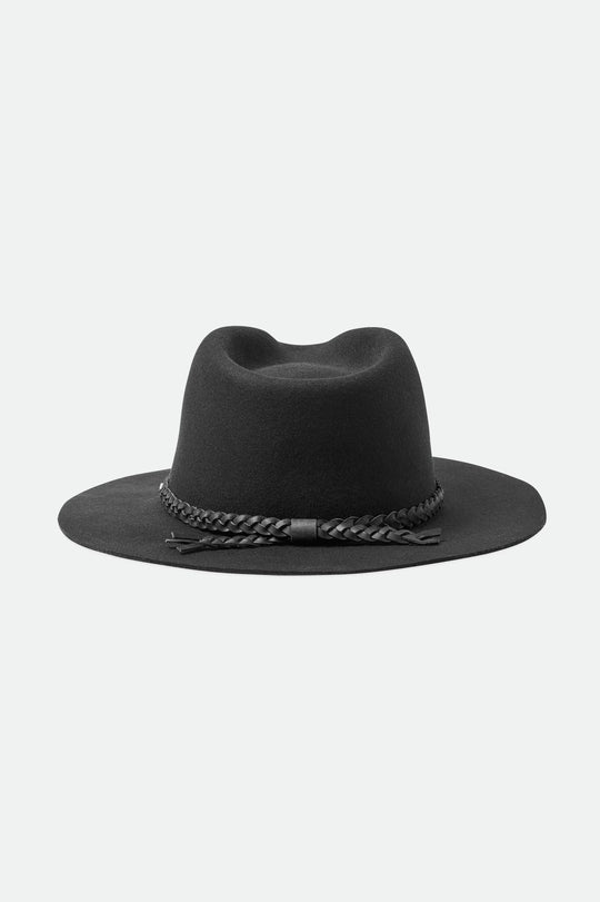 
       Brixton Messer Western Fedora - Black
     