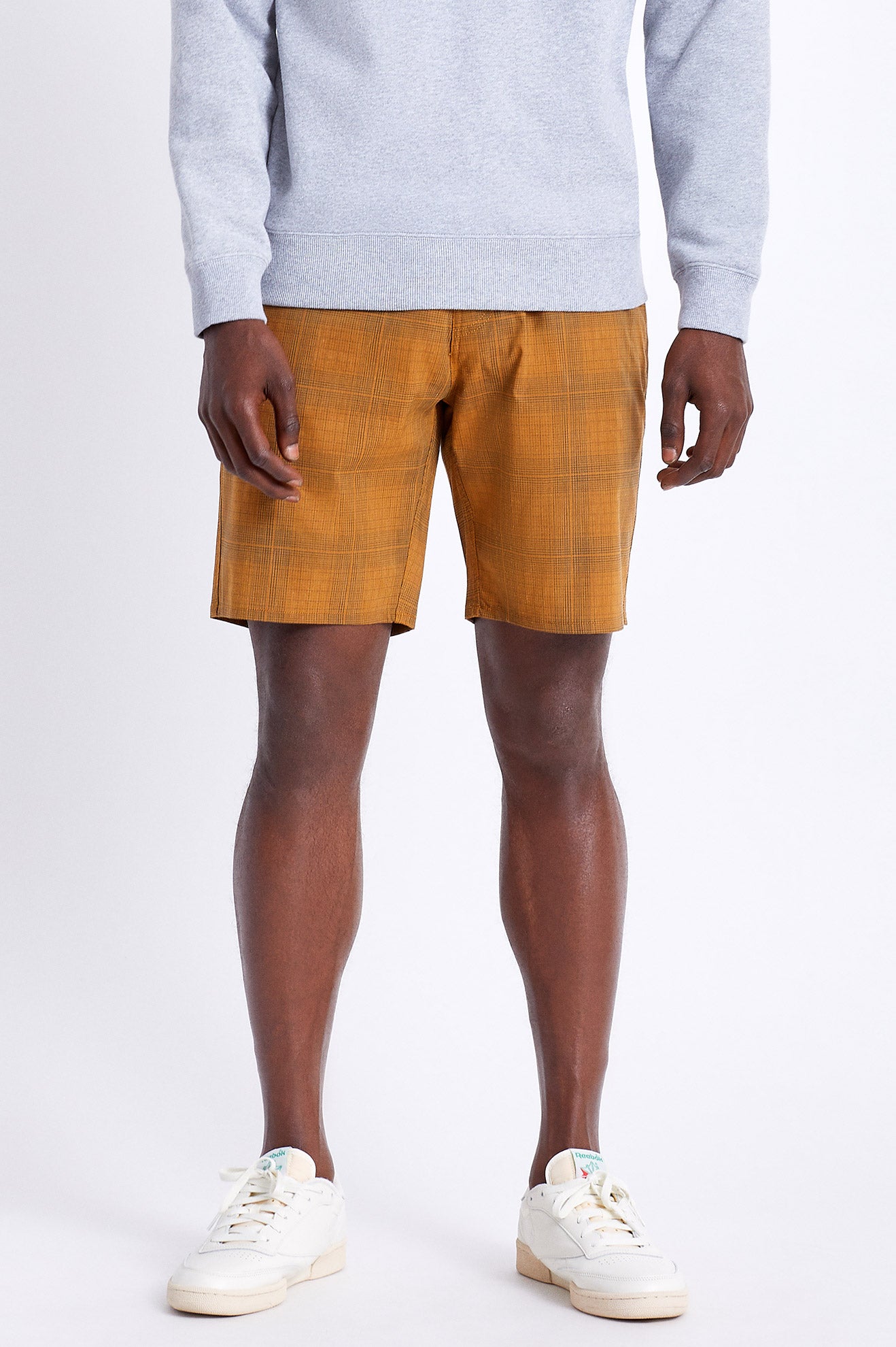 
       Brixton Choice Chino Utility Short - Copper/Steel Blue
     